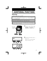 Предварительный просмотр 51 страницы Seiko Precision QR-395 User Manual