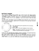 Preview for 8 page of Seiko 2625 Instructions Manual