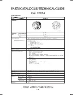 Preview for 1 page of Seiko 5T82A Technical Manual