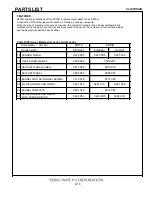 Preview for 2 page of Seiko 6R15A Parts List/Technical Manual