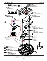 Preview for 4 page of Seiko 6R15A Parts List/Technical Manual