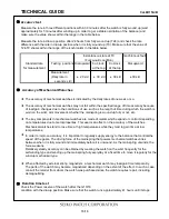 Preview for 16 page of Seiko 6R15A Parts List/Technical Manual