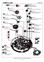 Предварительный просмотр 4 страницы Seiko 6R15C Parts List/Technical Manual