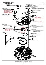 Предварительный просмотр 6 страницы Seiko 6R15C Parts List/Technical Manual