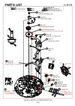 Предварительный просмотр 7 страницы Seiko 6R15C Parts List/Technical Manual