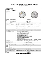 Preview for 1 page of Seiko 7d46A Technical Manual