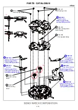 Предварительный просмотр 4 страницы Seiko 8T68A Parts Catalogue /Technical Manual