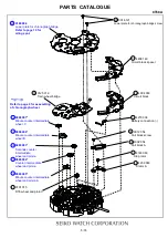 Предварительный просмотр 5 страницы Seiko 8T68A Parts Catalogue /Technical Manual