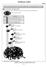 Предварительный просмотр 9 страницы Seiko 8T68A Parts Catalogue /Technical Manual