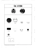 Preview for 2 page of Seiko A158A Technical Manual