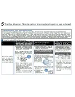 Preview for 5 page of Seiko Astron 7X52 GPS SOLAR Quick Start Manual