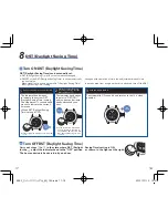 Preview for 10 page of Seiko Astron 8X82 Handy Manual