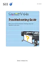 Предварительный просмотр 1 страницы Seiko ColorPainter V-64S Troubleshooting Manual