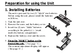 Preview for 12 page of Seiko ER3500 Operation Manual