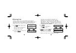 Preview for 22 page of Seiko ER3700 Operation Manual