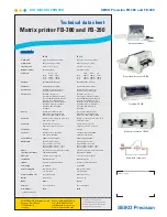 Preview for 2 page of Seiko FB  390 Brochure & Specs