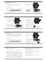 Preview for 5 page of Seiko Grand Seiko SPRING DRIVE DIVERS 9R65 Instructions Manual