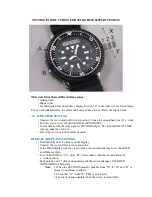 Seiko H558-5009 Setting Instructions preview