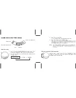 Preview for 7 page of Seiko H601 Instructions Manual