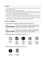 Preview for 2 page of Seiko KT-401 Operating Manual