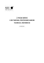 Seiko LTPA245 Series Reference Manual предпросмотр