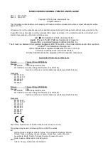 Preview for 2 page of Seiko MP-B30-B02JK1 User Manual