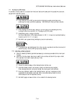 Предварительный просмотр 72 страницы Seiko MT-17E-003-D Instruction Manual