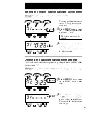 Предварительный просмотр 25 страницы Seiko QR-350 Operation Manual