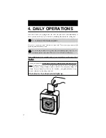 Preview for 10 page of Seiko QR-550 Operation Manual