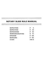 Preview for 1 page of Seiko Rotary Slide Rule Manual