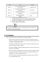 Preview for 14 page of Seiko RP-E10 Series Operation Manual