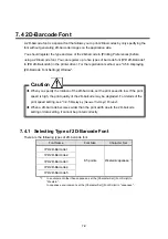 Preview for 115 page of Seiko RP-E10 Series Operation Manual