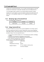 Preview for 119 page of Seiko RP-E10 Series Operation Manual