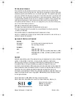 Preview for 2 page of Seiko SLP100 User Manual