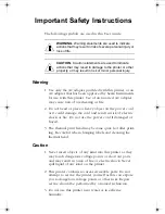 Preview for 5 page of Seiko SLP120 User Manual