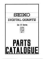 Preview for 1 page of Seiko SP11 Technical Manual