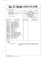 Preview for 3 page of Seiko SP11 Technical Manual