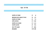 Preview for 1 page of Seiko SSC223P2 Instructions Manual