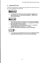 Preview for 18 page of Seiko STP-H1000 Instruction Manual