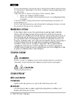 Preview for 4 page of Seiko TM-T90 User Manual