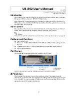 Preview for 1 page of Seiko UB-R02 User Manual