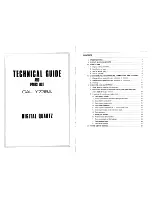 Seiko Y739A Technical Manual preview