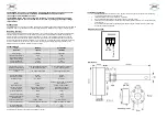 Предварительный просмотр 4 страницы Seikom Electronic RLSW4A Manual