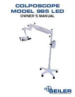 Seiler Coolscope 985 LED Owner'S Manual preview