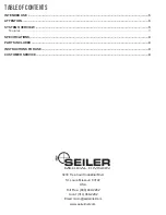 Предварительный просмотр 2 страницы Seiler LED Headlight User Manual