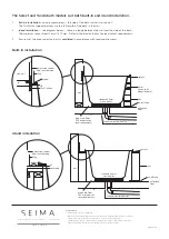 Preview for 2 page of Seima TONDO INSET Installation Manual