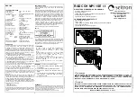 Seitron RGD COH MP1 1SE Quick Start Manual preview