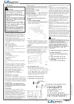 Preview for 2 page of Seitron SEGUGIO WIRELESS Series Manual