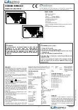 Preview for 5 page of Seitron SEGUGIO WIRELESS Series Manual