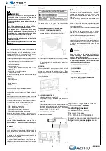 Preview for 6 page of Seitron SEGUGIO WIRELESS Series Manual